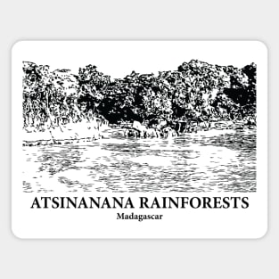 Atsinanana Rainforests - Madagascar Magnet